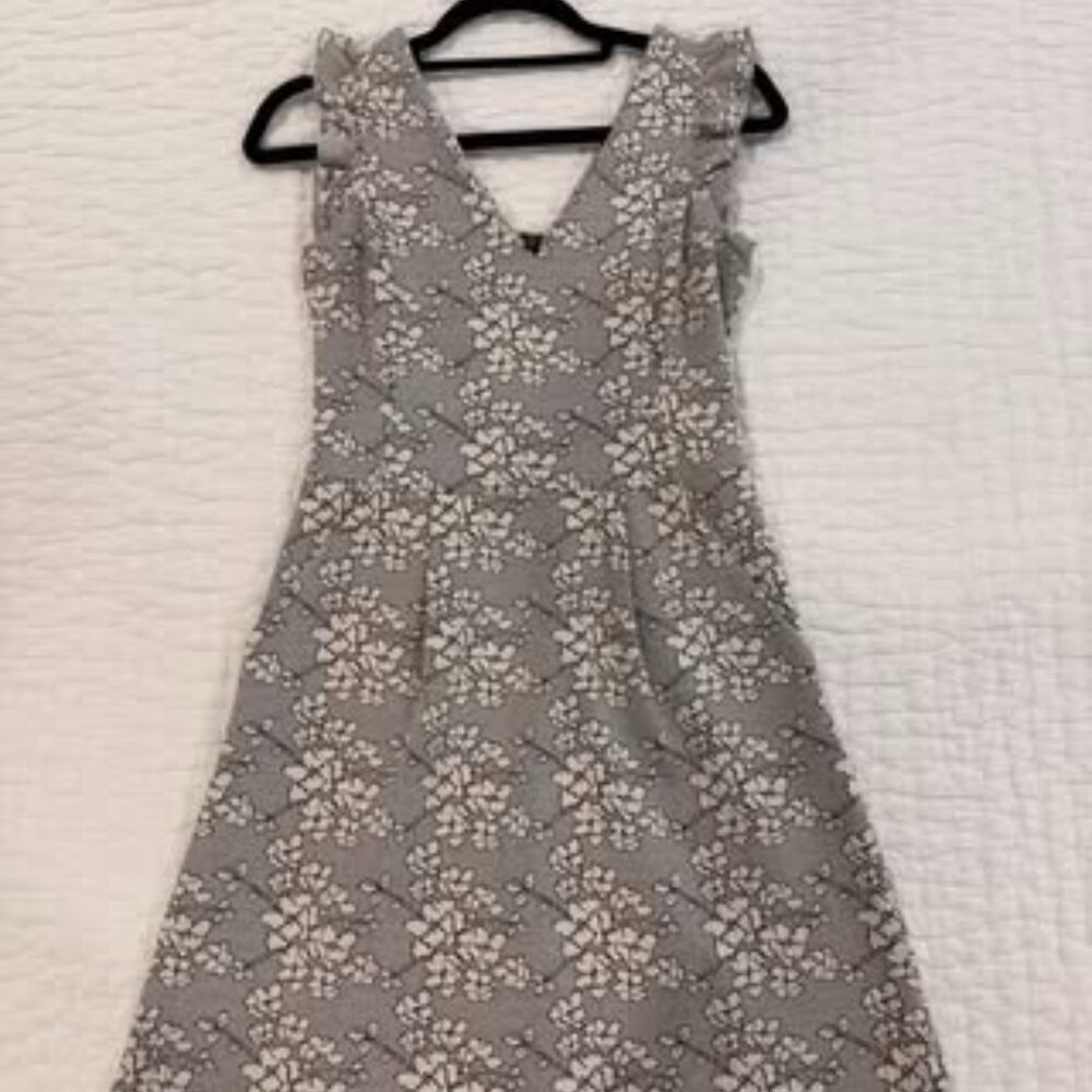 Ruffle Sleeve Floral Tabitha (Anthropologie) Dress